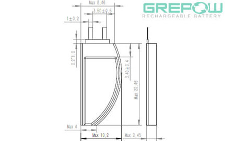 超窄電池型號結(jié)構(gòu)圖